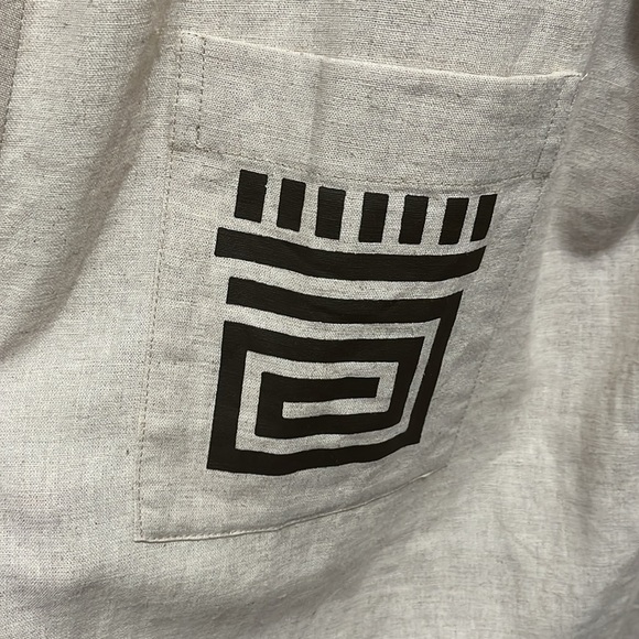 Southwest Indian Foundation Two Easy Pieces  Short Sleeve Shirt and Long Vest - Picture 8 of 9